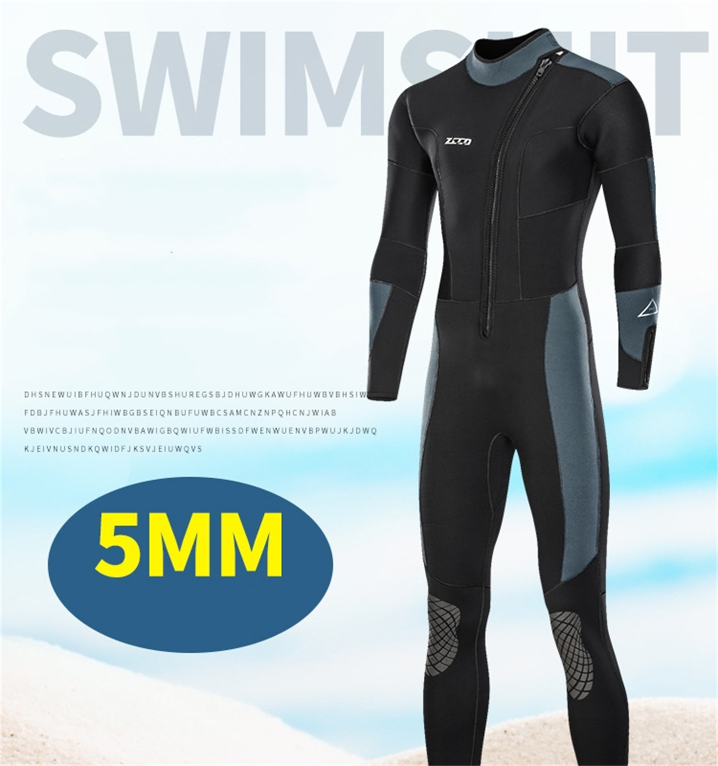 Scuba Diving Wetsuit 5Mm Neoprene - Traje de neopreno grueso de 5MM