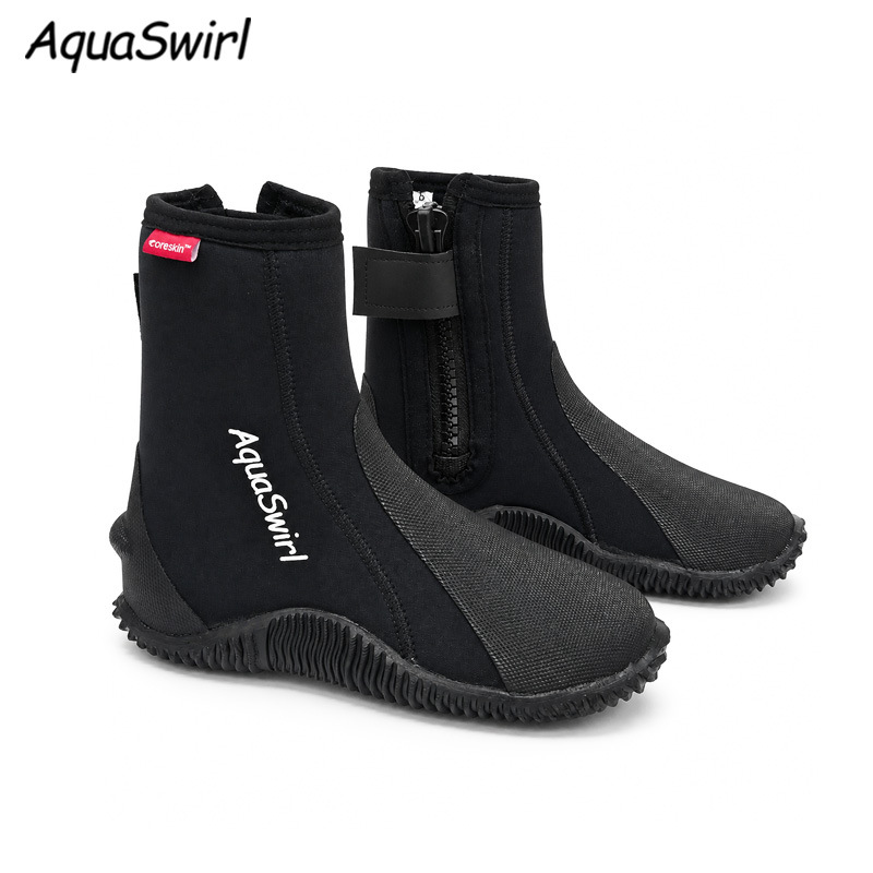 Scuba Diving Wetsuit 5Mm Neoprene - Botas de neopreno de 5 mm