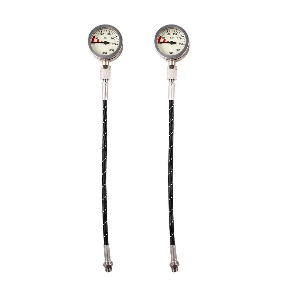 Diving Pressure Gauge Submersible Spg - Nuevo HOTDIVE SPT1T-15 latón plata buceo