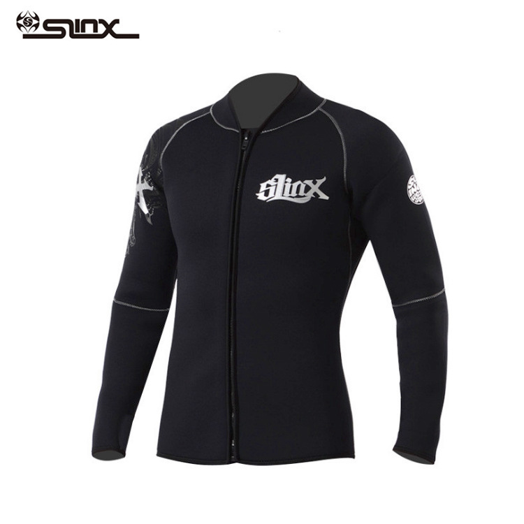 Scuba Diving Wetsuit 5Mm Neoprene - Traje de neopreno SLINX, parte superior