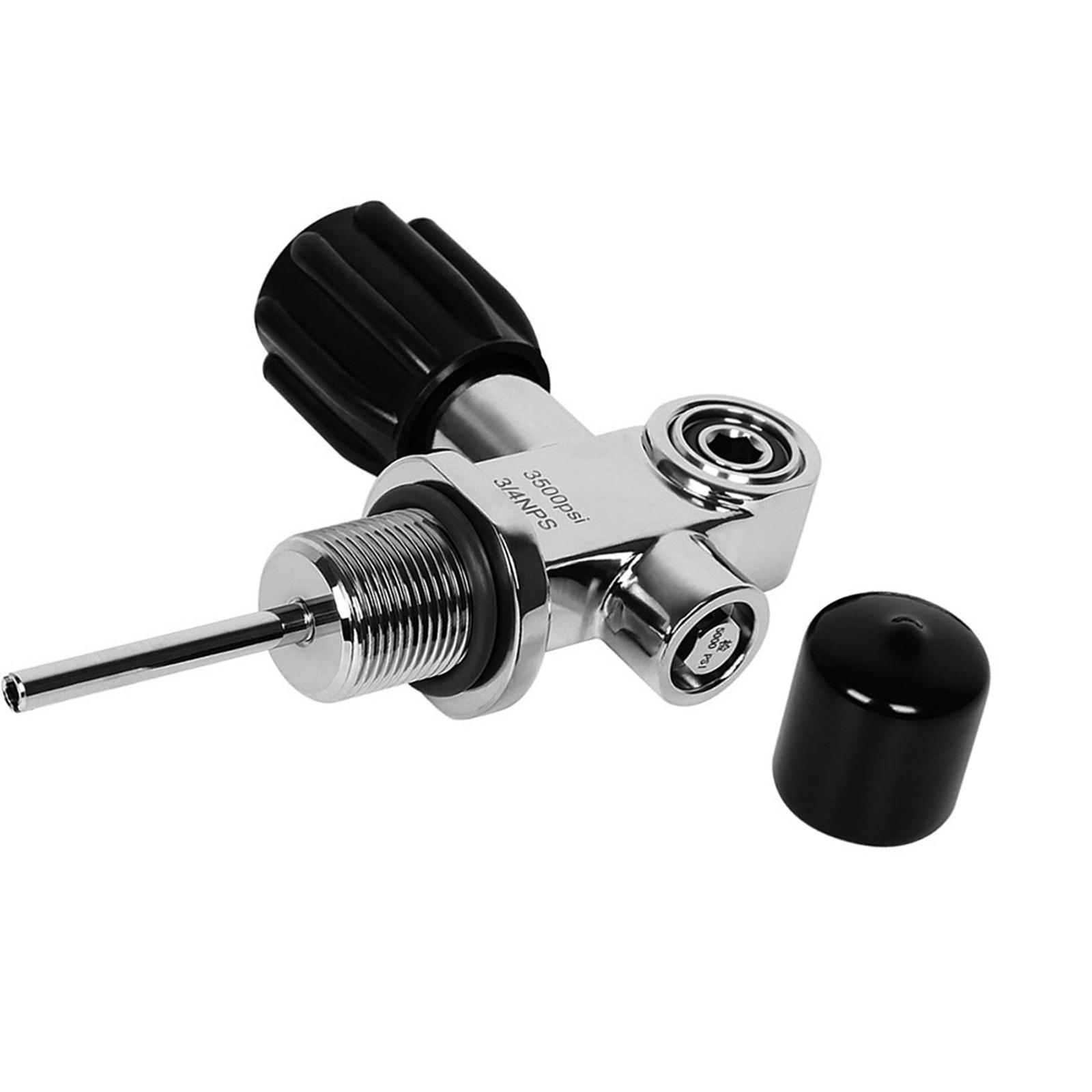 Scuba Tank Valve Din Yoke Convertible - Válvula de Cilindro de Buceo de