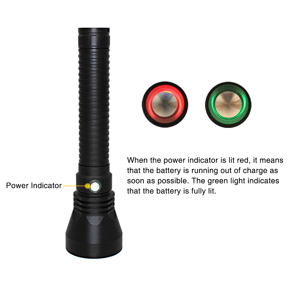 Uranusfire-linterna de buceo x - Dive Flashlight 5000 Lumens Underwater reseña y precio