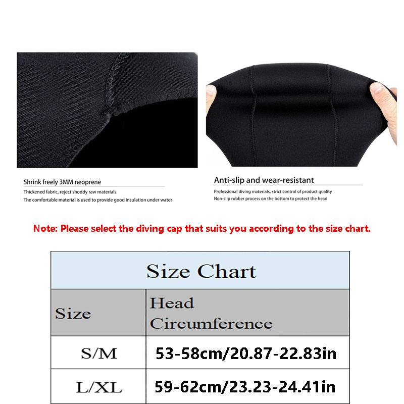 Gorro de natación de neopreno  - Scuba Diving Wetsuit 5Mm Neoprene reseña y precio