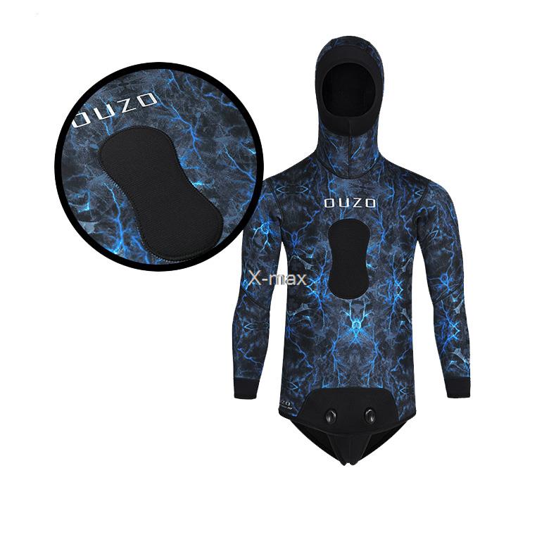 Traje de neopreno de 2 piezas  - Scuba Diving Wetsuit 5Mm Neoprene reseña y precio