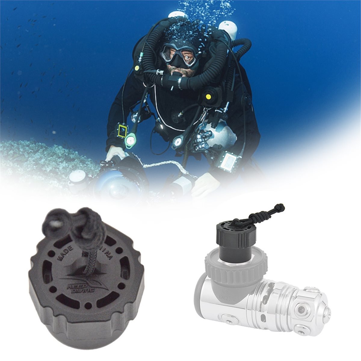 Tapón antipolvo para válvula d - Scuba Diving Regulator First Stage Din reseña y precio