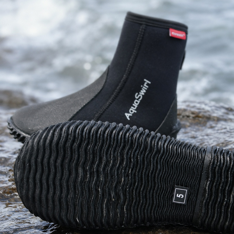 Botas de neopreno de 5 mm para - Scuba Diving Wetsuit 5Mm Neoprene reseña y precio