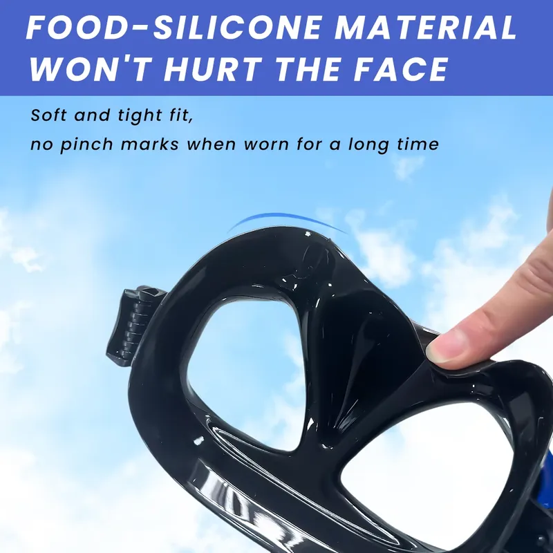 Máscara de Buceo con Lentes Óp - Diving Mask Tempered Glass Optical reseña y precio