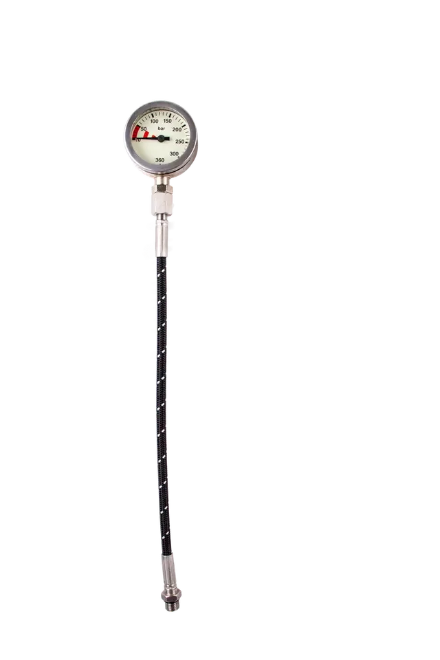 Nuevo HOTDIVE SPT1T-15 latón p - Diving Pressure Gauge Submersible Spg reseña y precio