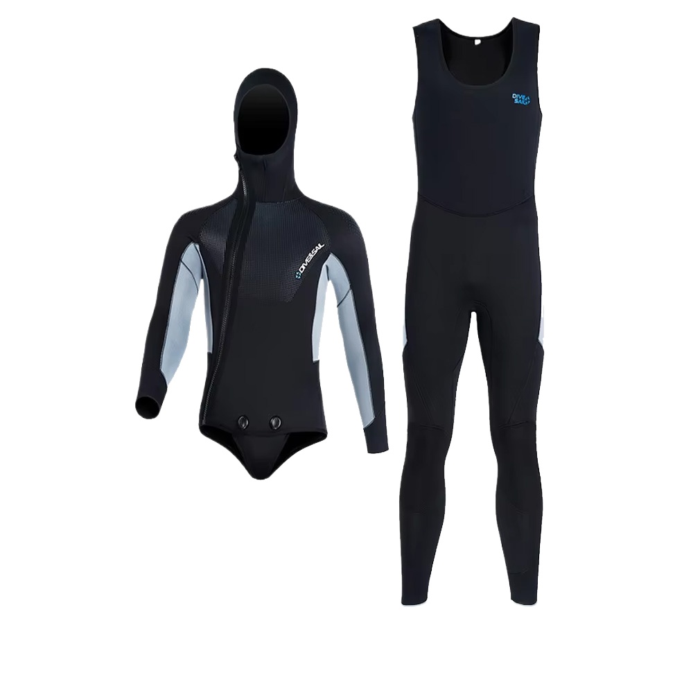 Traje de neopreno para pesca s - Scuba Diving Wetsuit 5Mm Neoprene reseña y precio