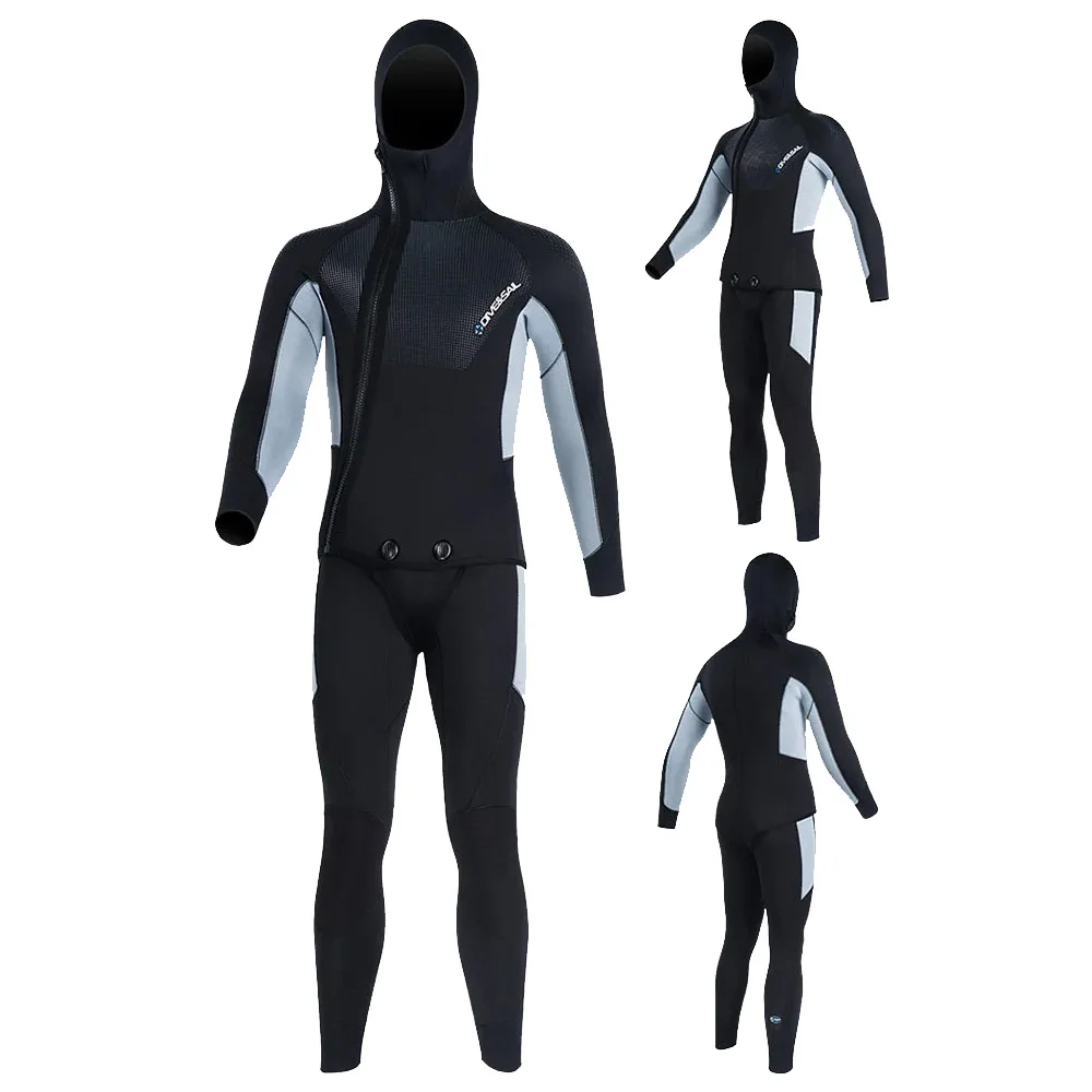 Traje de neopreno para pesca s - Scuba Diving Wetsuit 5Mm Neoprene reseña y precio