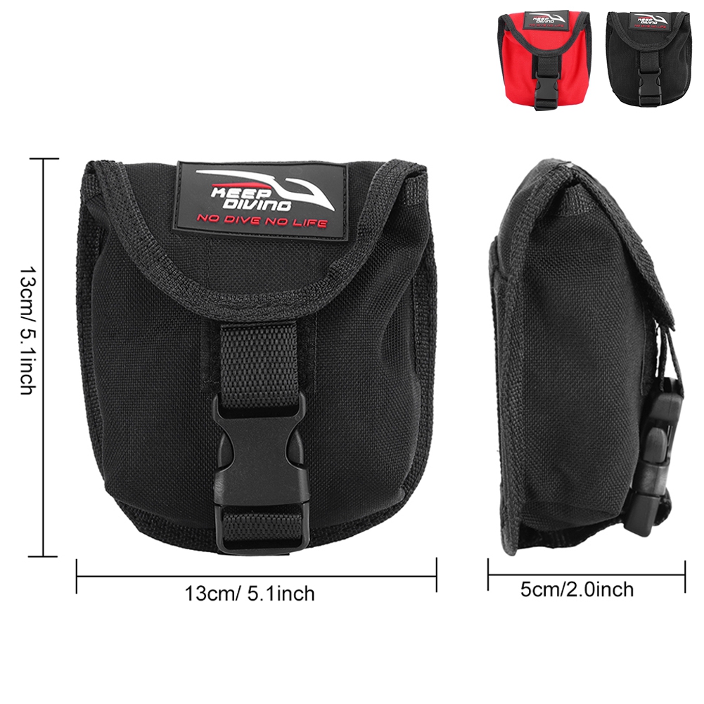 Bolsillo para mantener el peso - Scuba Weight Belt Pocket Quick Release reseña y precio