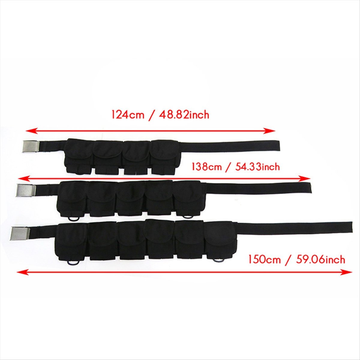 ABJX Cinturón de Buceo Ajustab - Scuba Weight Belt Pocket Quick Release reseña y precio