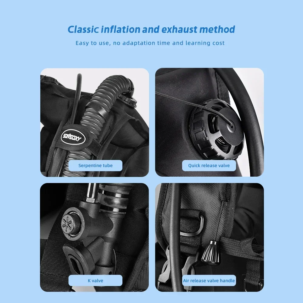 Chaleco de traje de neopreno B - Scuba Buoyancy Compensator Bcd Vest reseña y precio