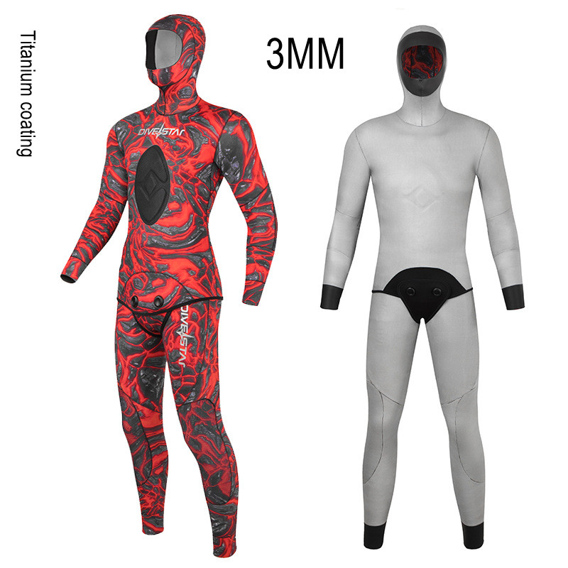 Traje de buceo de neopreno de  - Scuba Diving Wetsuit 5Mm Neoprene reseña y precio