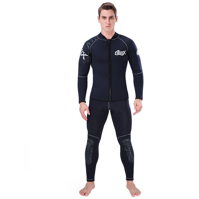 Traje de neopreno SLINX, parte - Scuba Diving Wetsuit 5Mm Neoprene reseña y precio