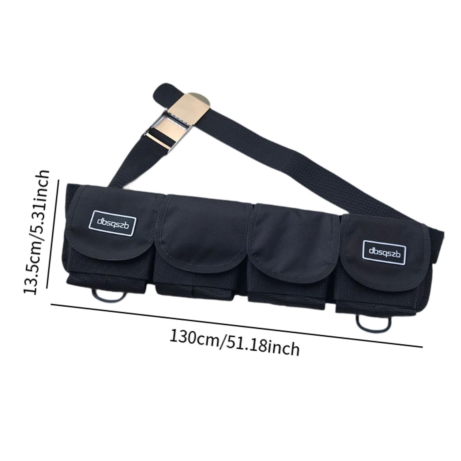 Cinturón de Buceo con Hebilla  - Scuba Weight Belt Pocket Quick Release reseña y precio