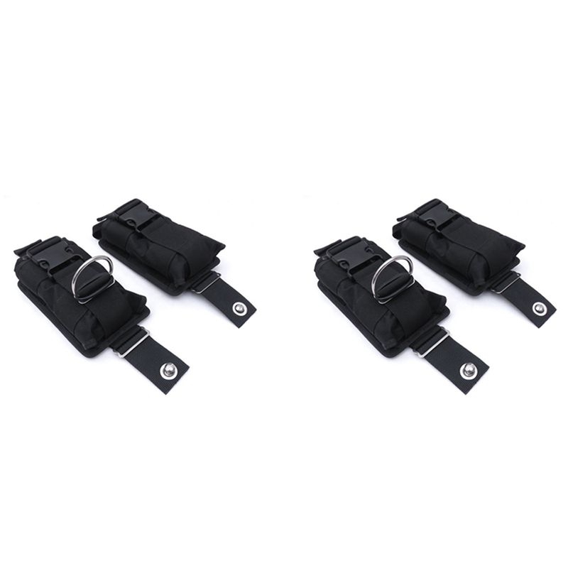Nuevos 4 Bolsillos de Repuesto - Scuba Weight Belt Pocket Quick Release reseña y precio