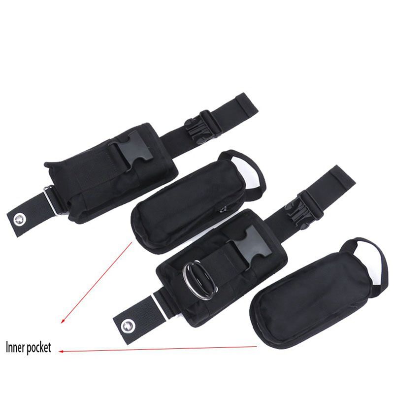 Nuevos 4 Bolsillos de Repuesto - Scuba Weight Belt Pocket Quick Release reseña y precio